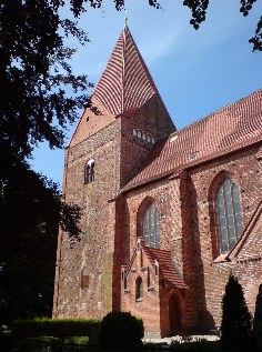 Dorfkirche in Kirchdorf auf der Insel Poel