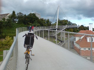 Hängebrücke in Sassnitz auf Rügen